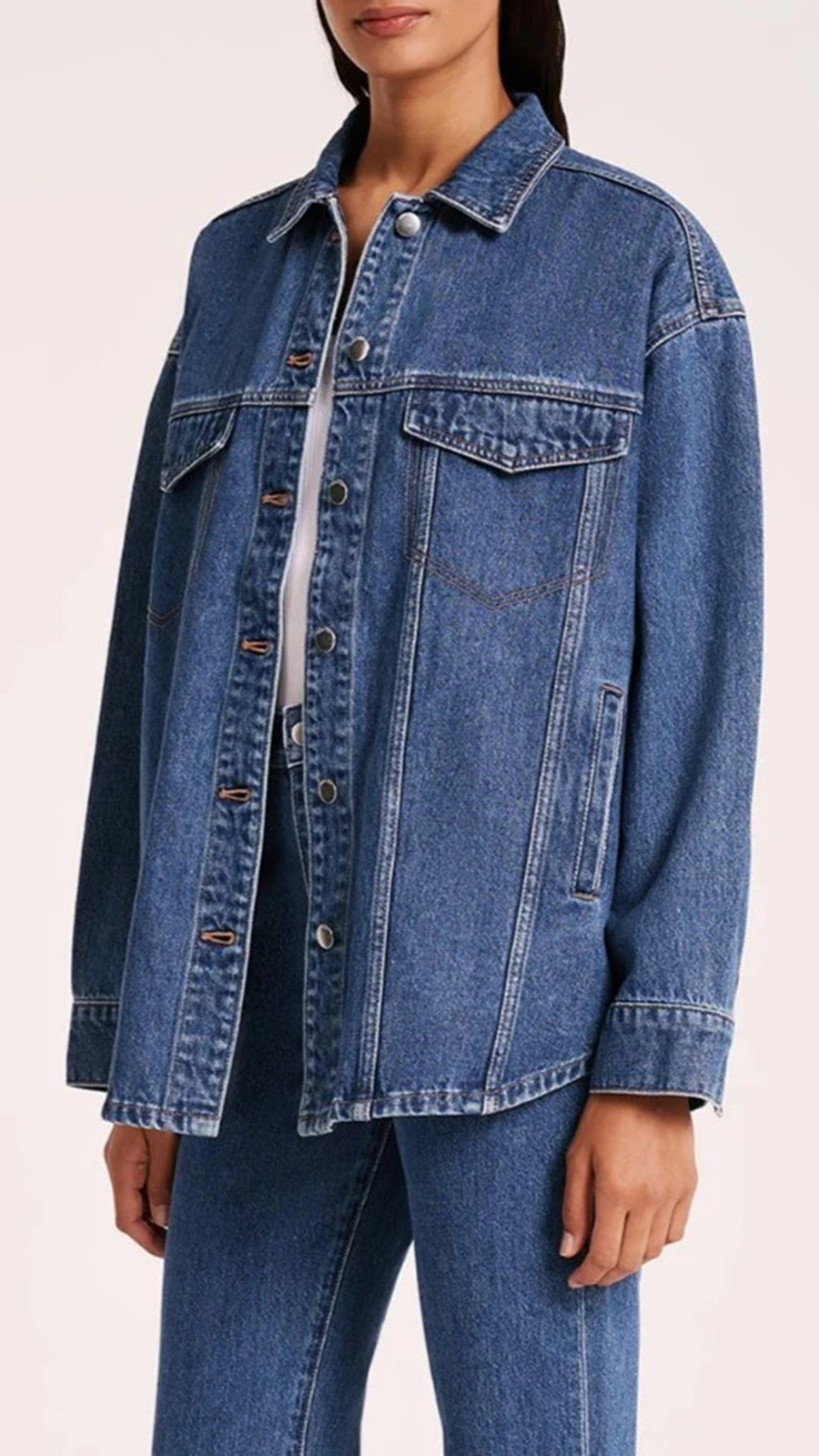Organic Denim Jacket - Image 15