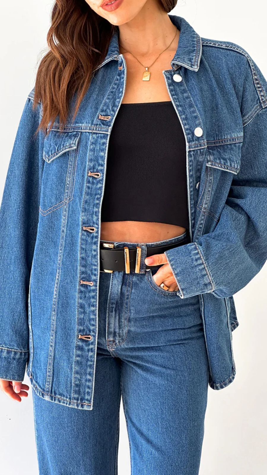 Organic Denim Jacket - Image 17