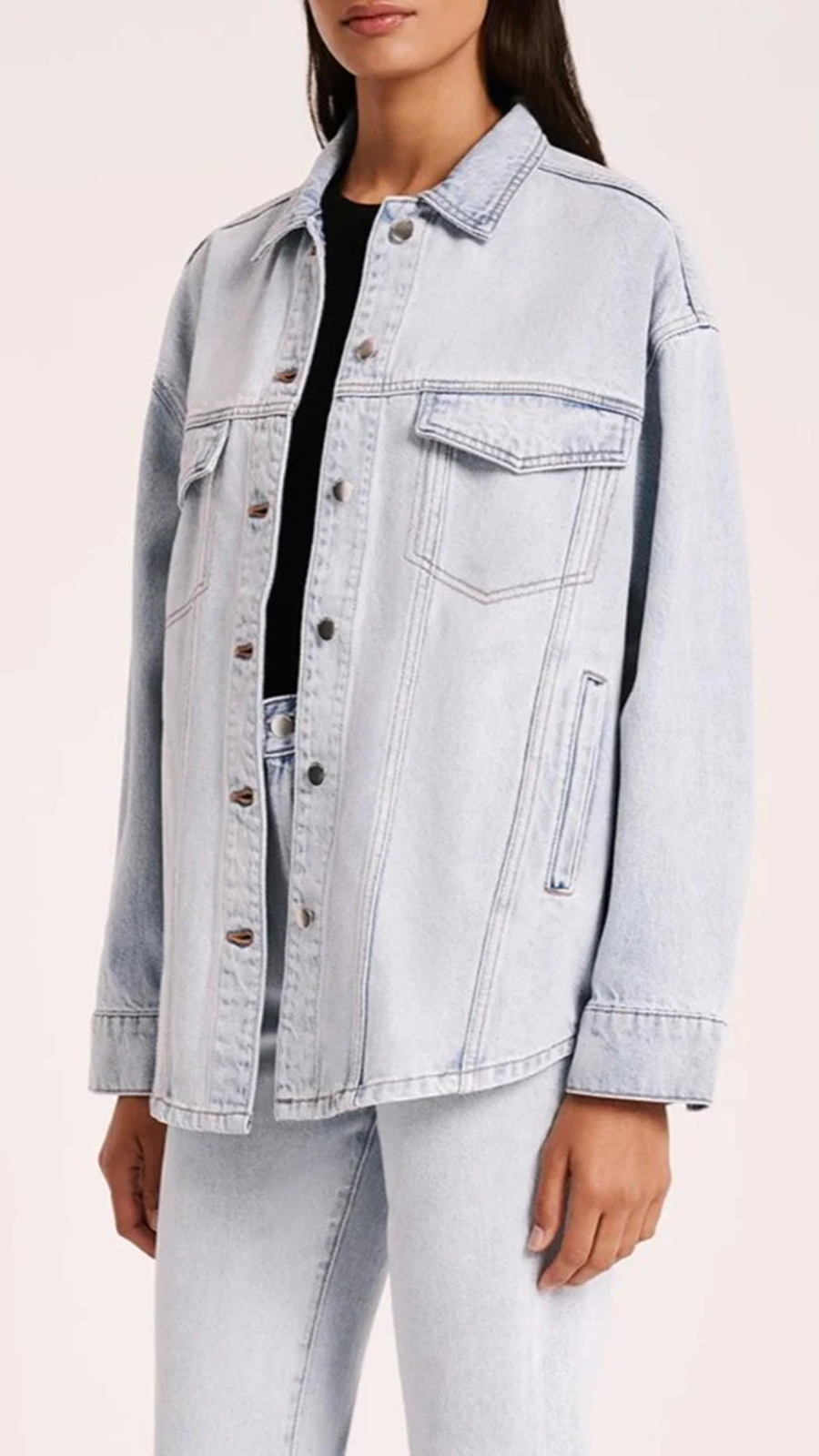 Organic Denim Jacket - Image 2